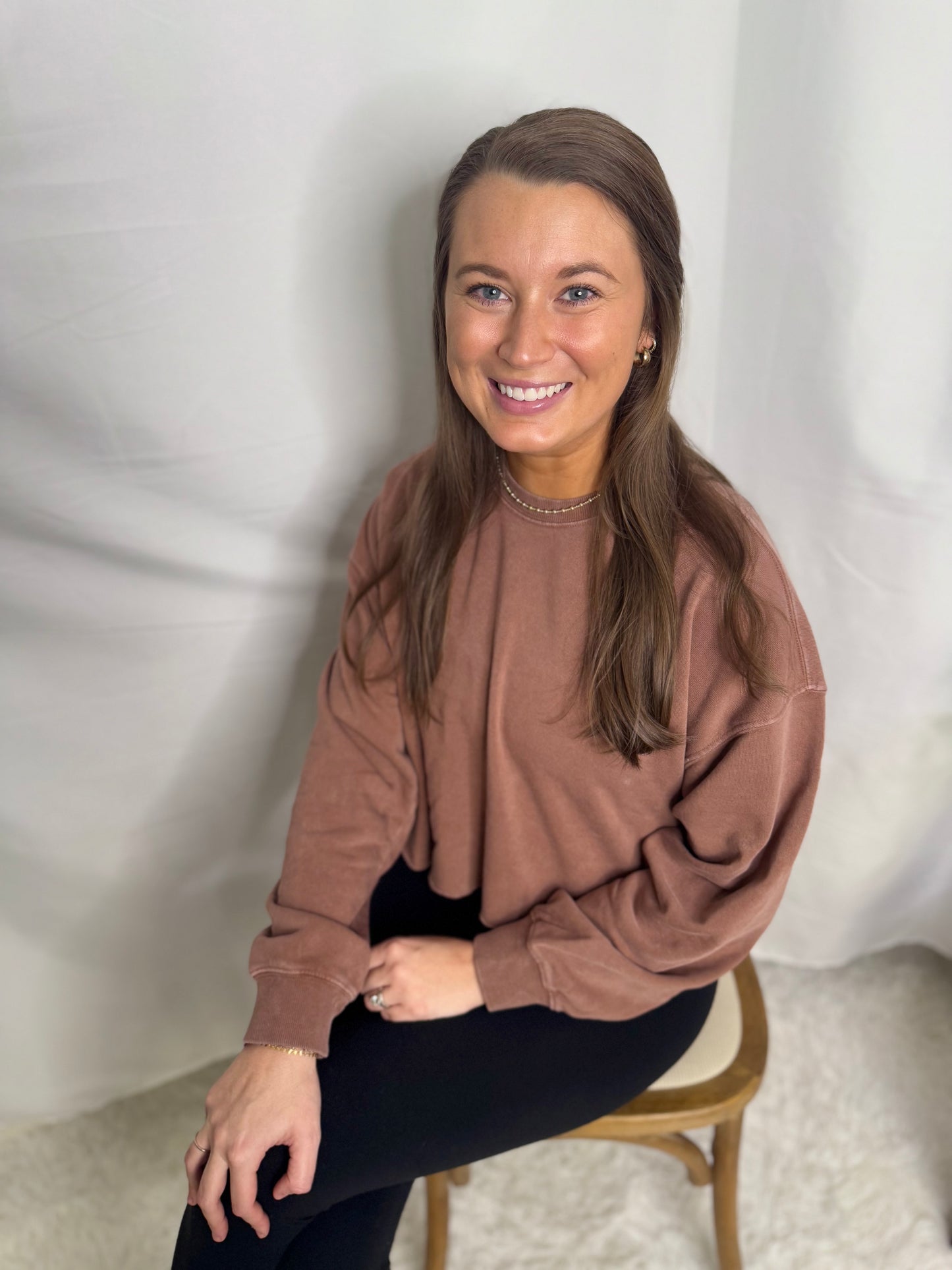 The Double Zero Cropped Pullover