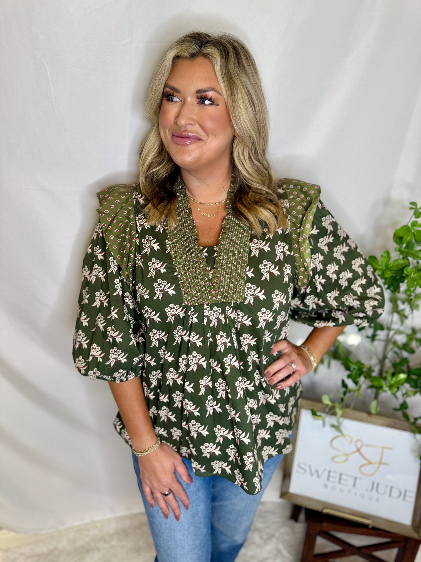 Olive Tree Blouse