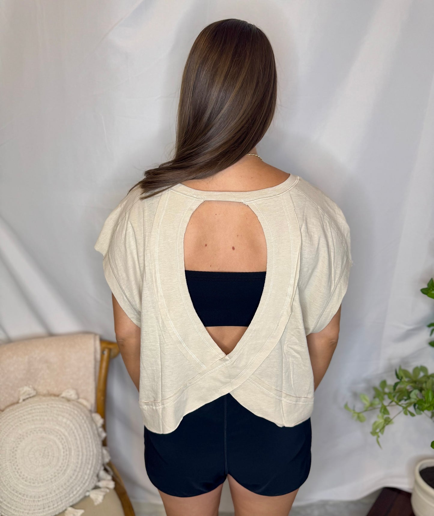 The Rae Mode Open Back Top