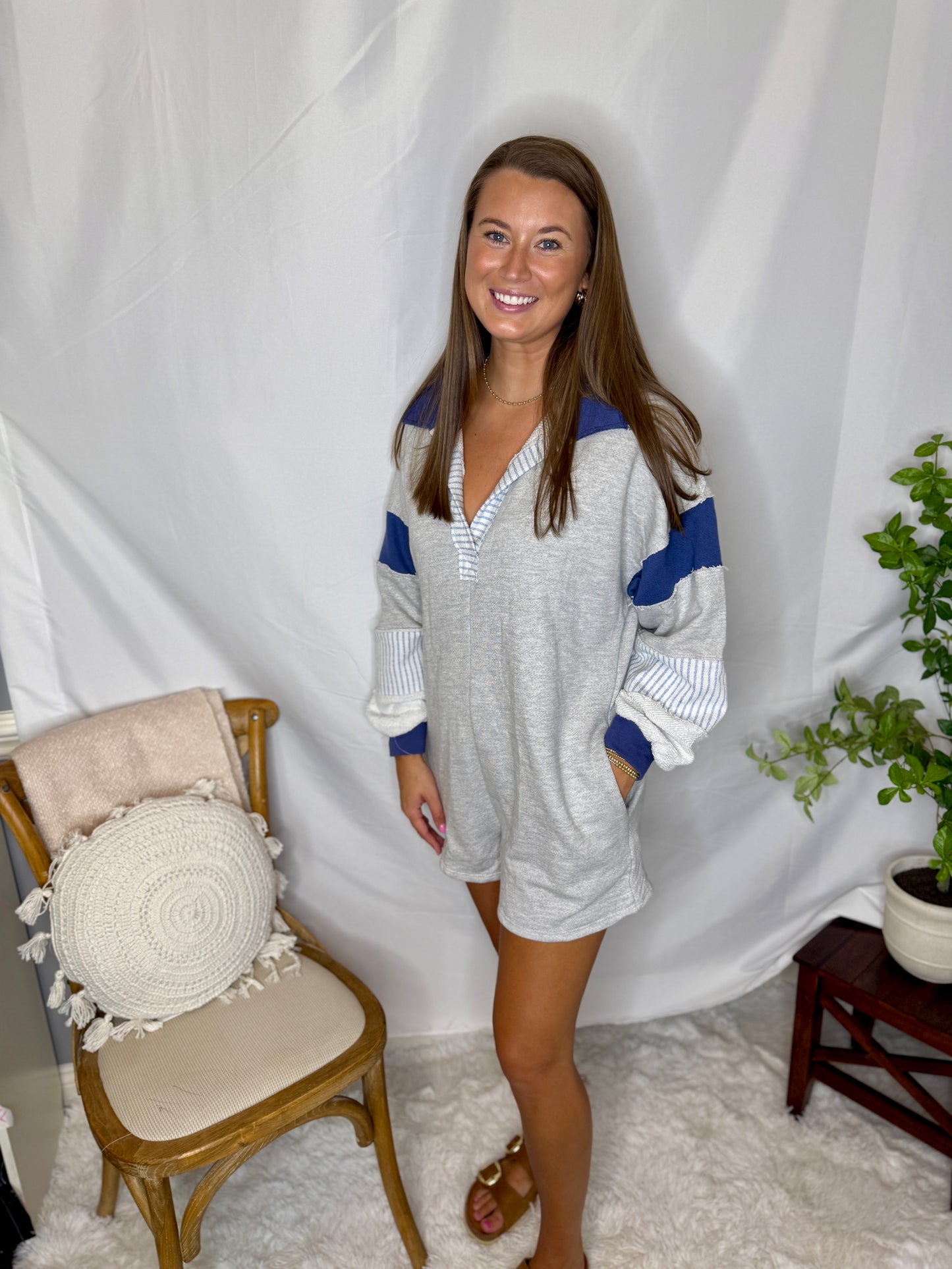French Terry Romper
