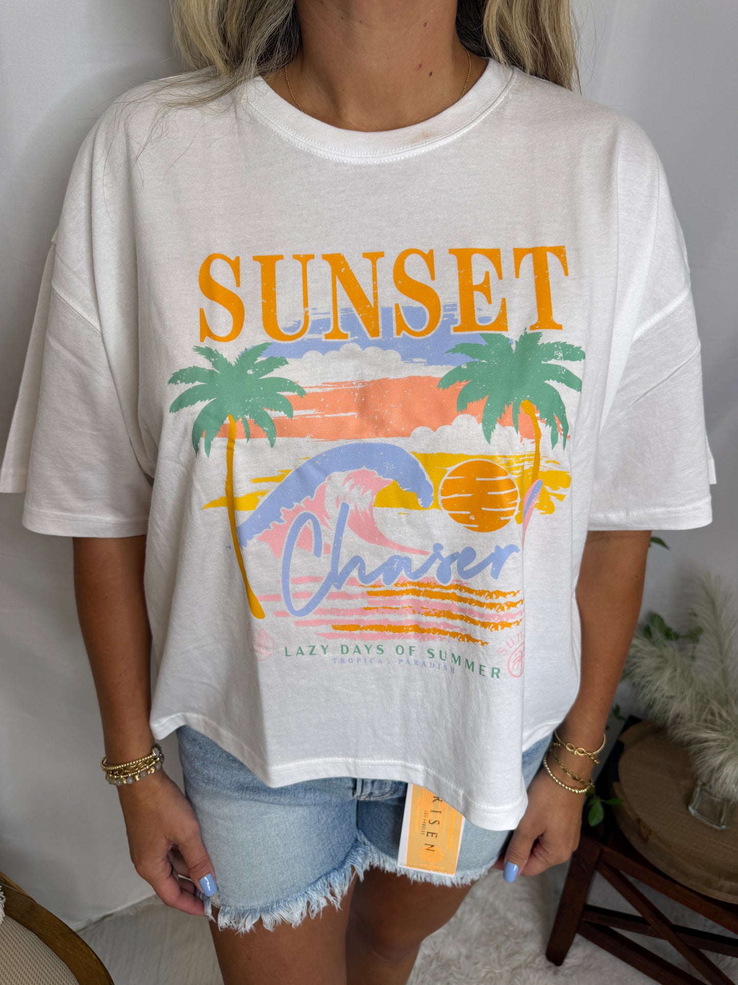 Sunset Chaser Beach Graphic Tee