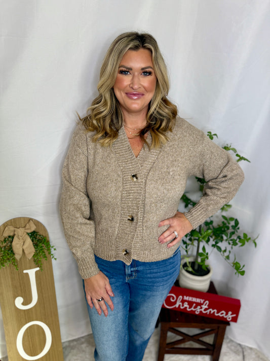 Button Front Sweater