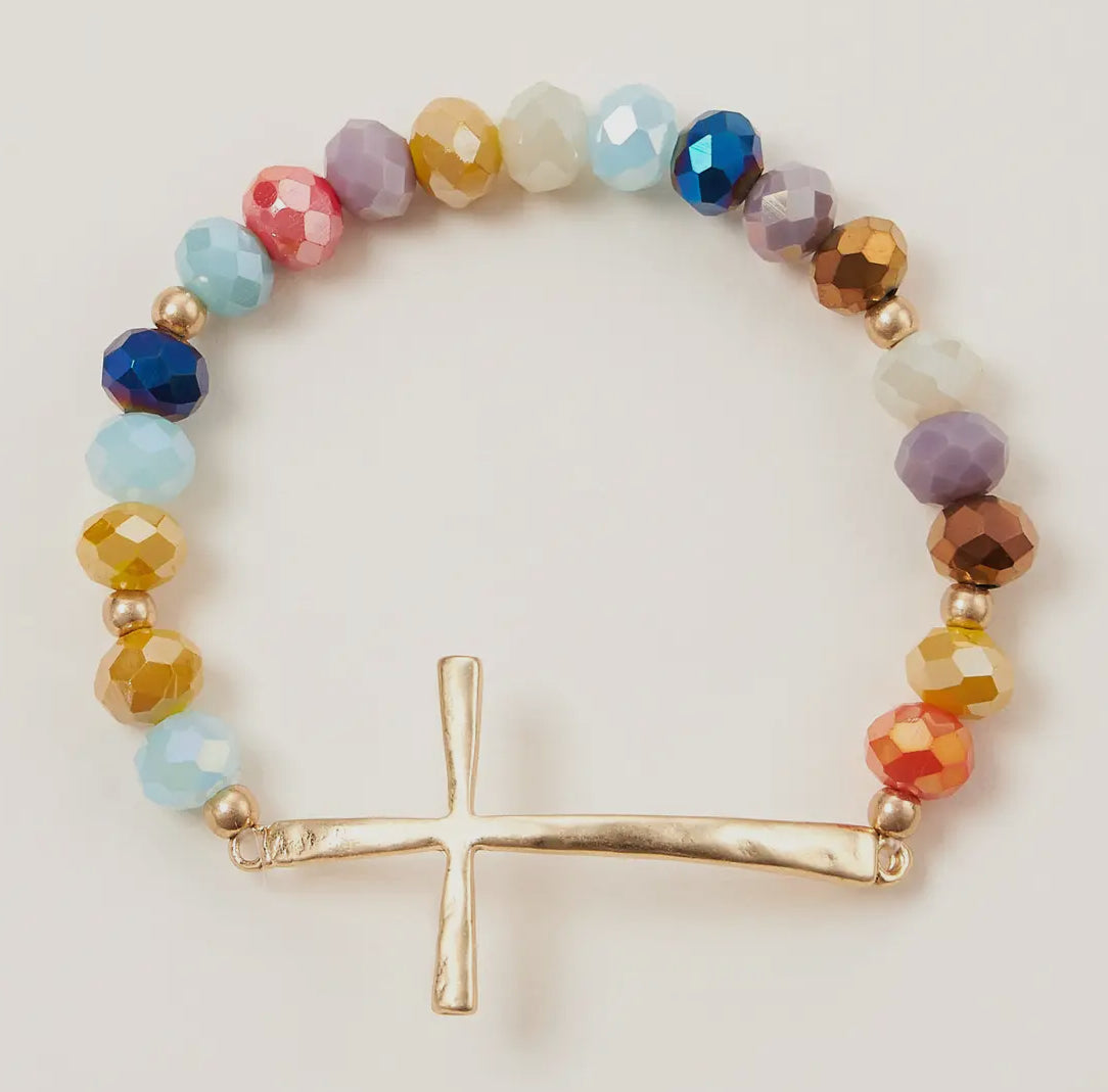 Cross Charm Bracelet