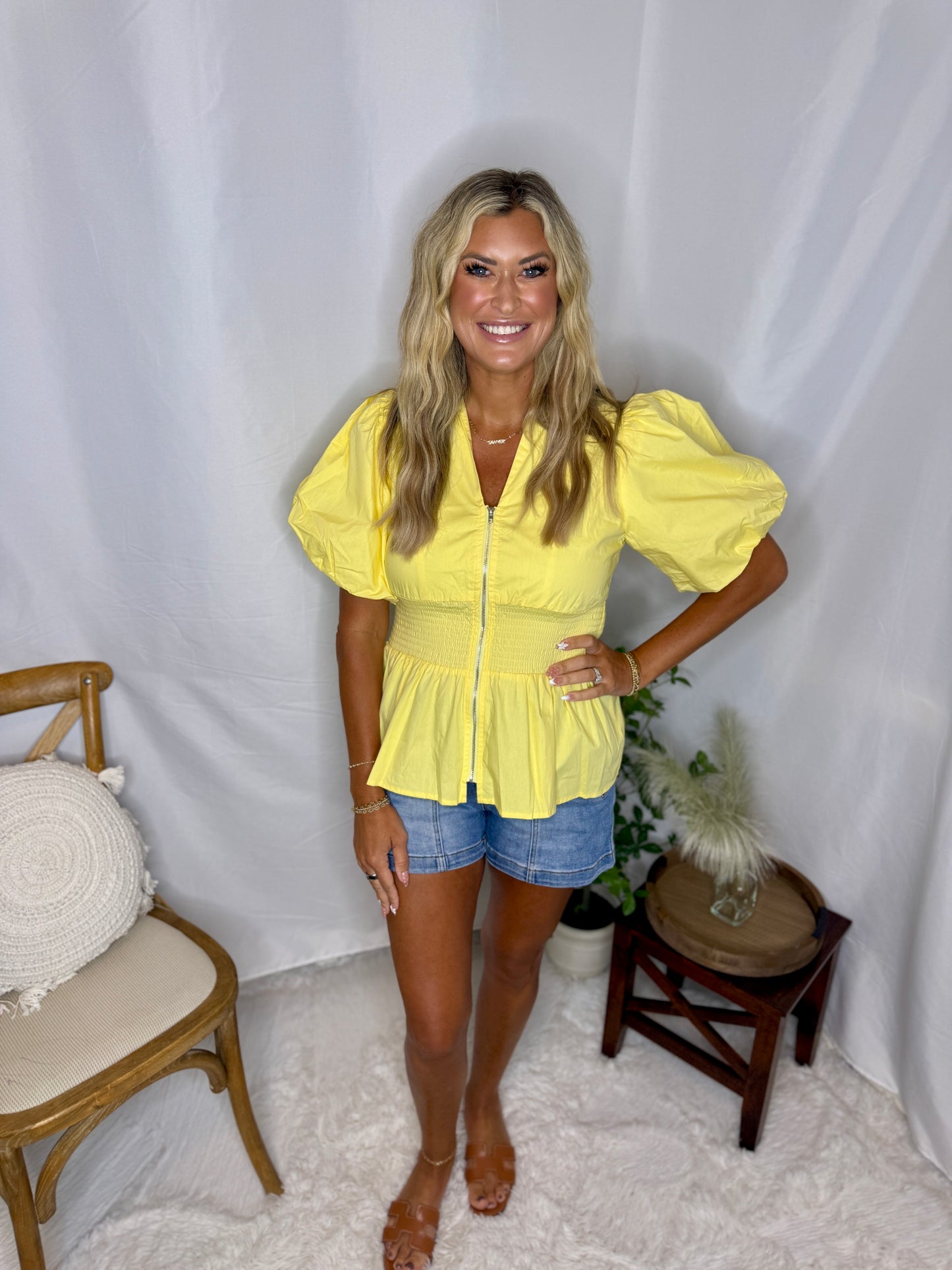 The Sunshine Blouse
