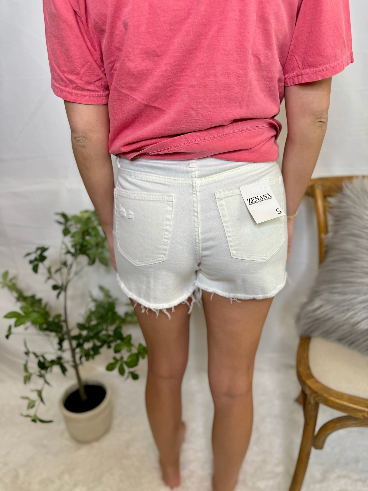 The Classic White Short