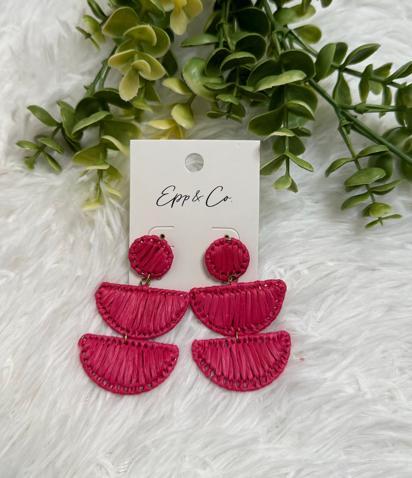 The Pink Trifecta Earrings