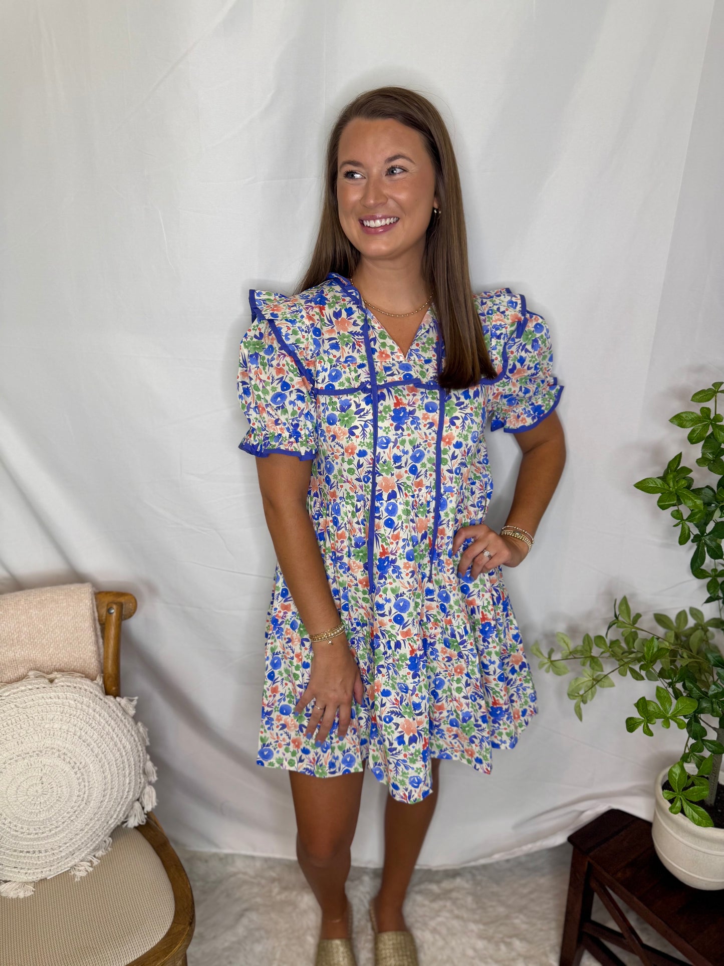 The Garden Party Ruffle Dress