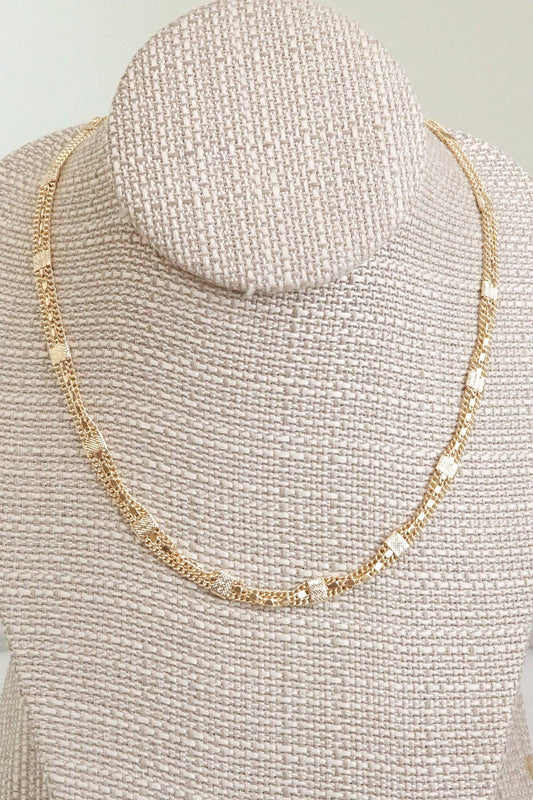 The Fused Multi Dainty chain Necklace