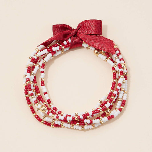 Game Day Beaded Bracelet Set