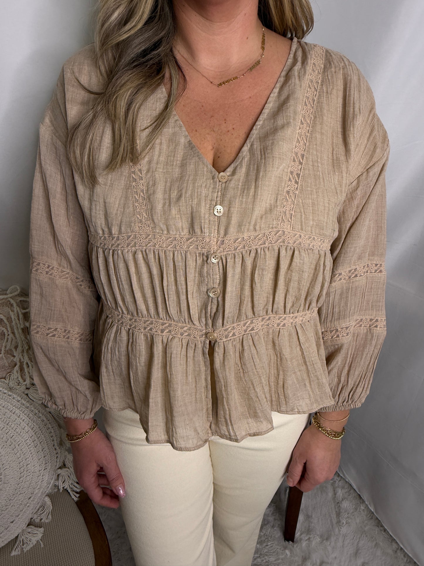 The Sweetheart Blouse