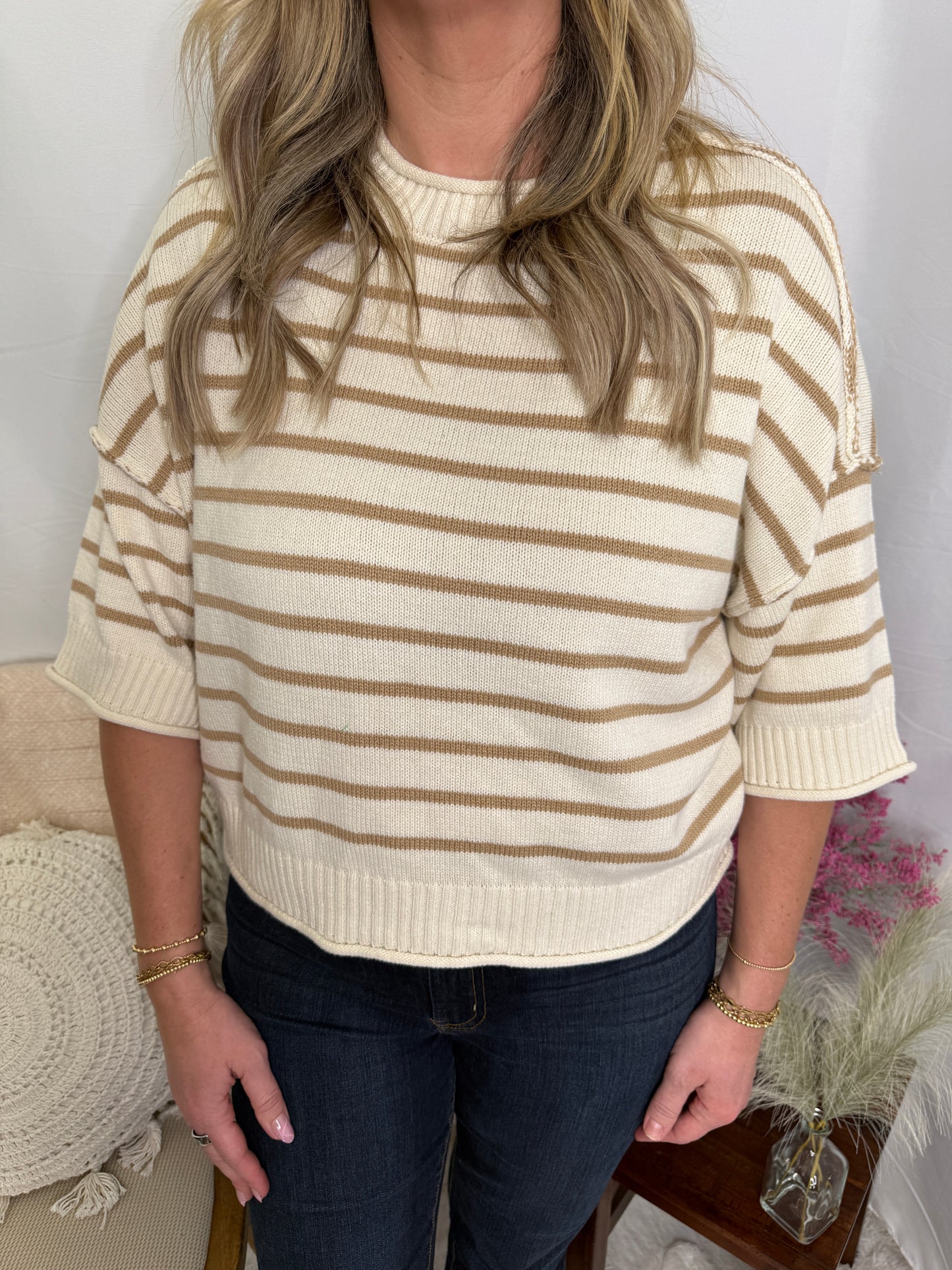 Striped Spring Sweater