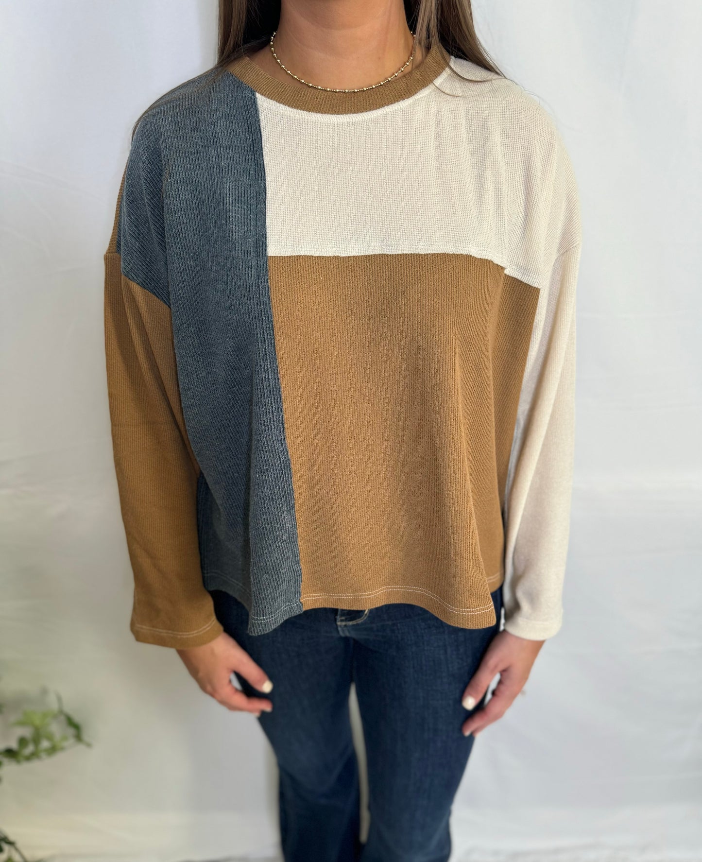 The Colorblock Sweater