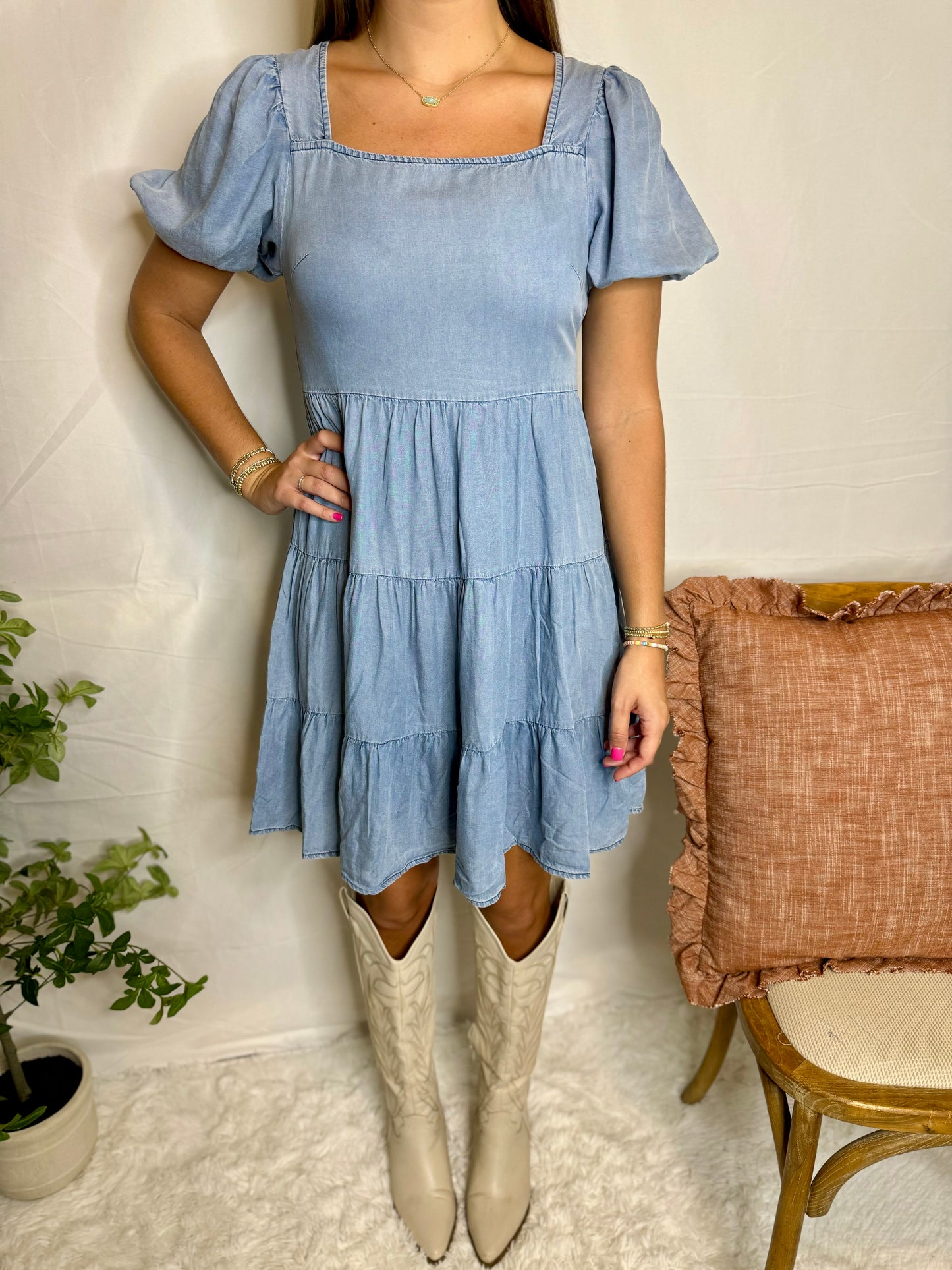 The Chambray Dress