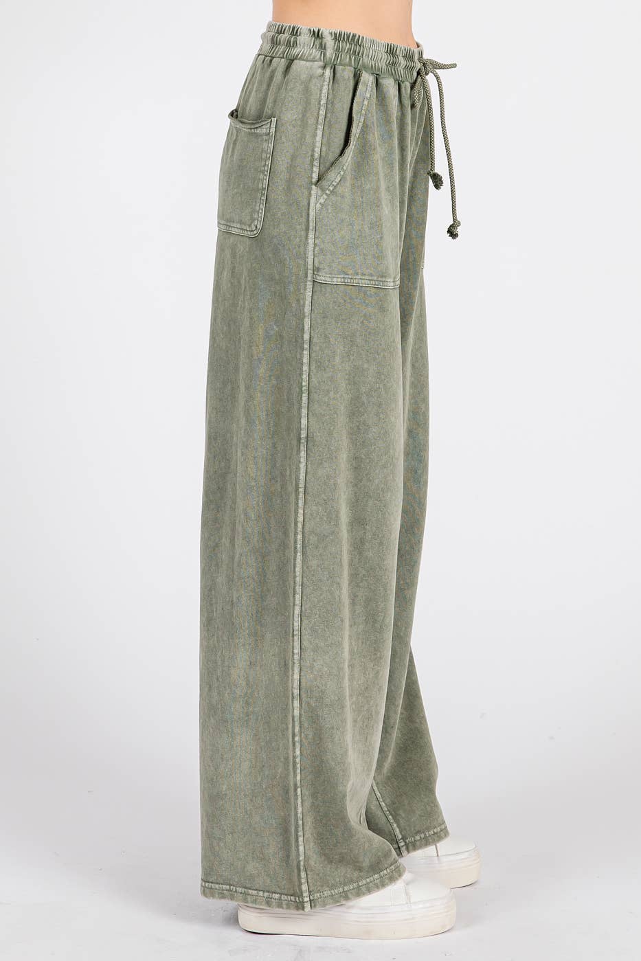Mineral Wash French Terry Pant