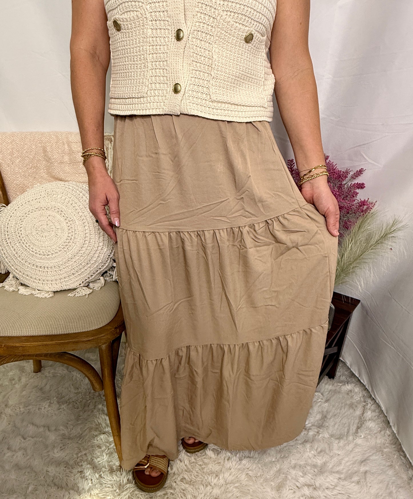 The Golden Hour Maxi Skirt
