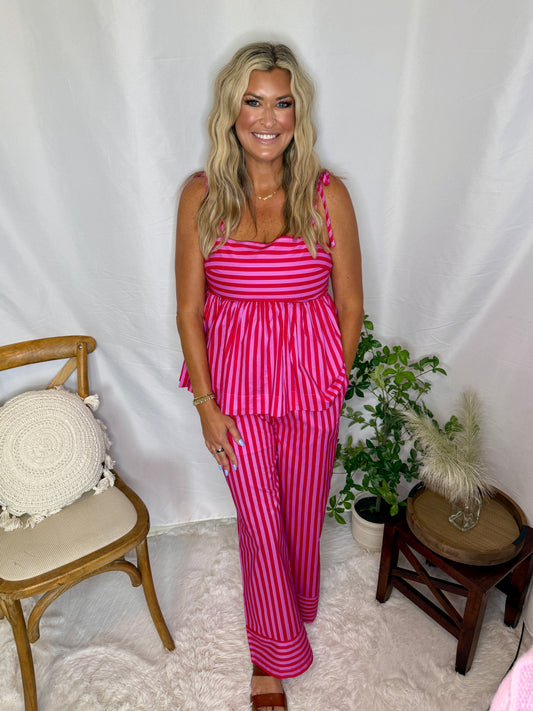 Malibu Stripe Set