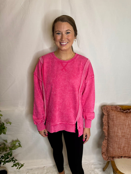 The Hot Pink Pullover