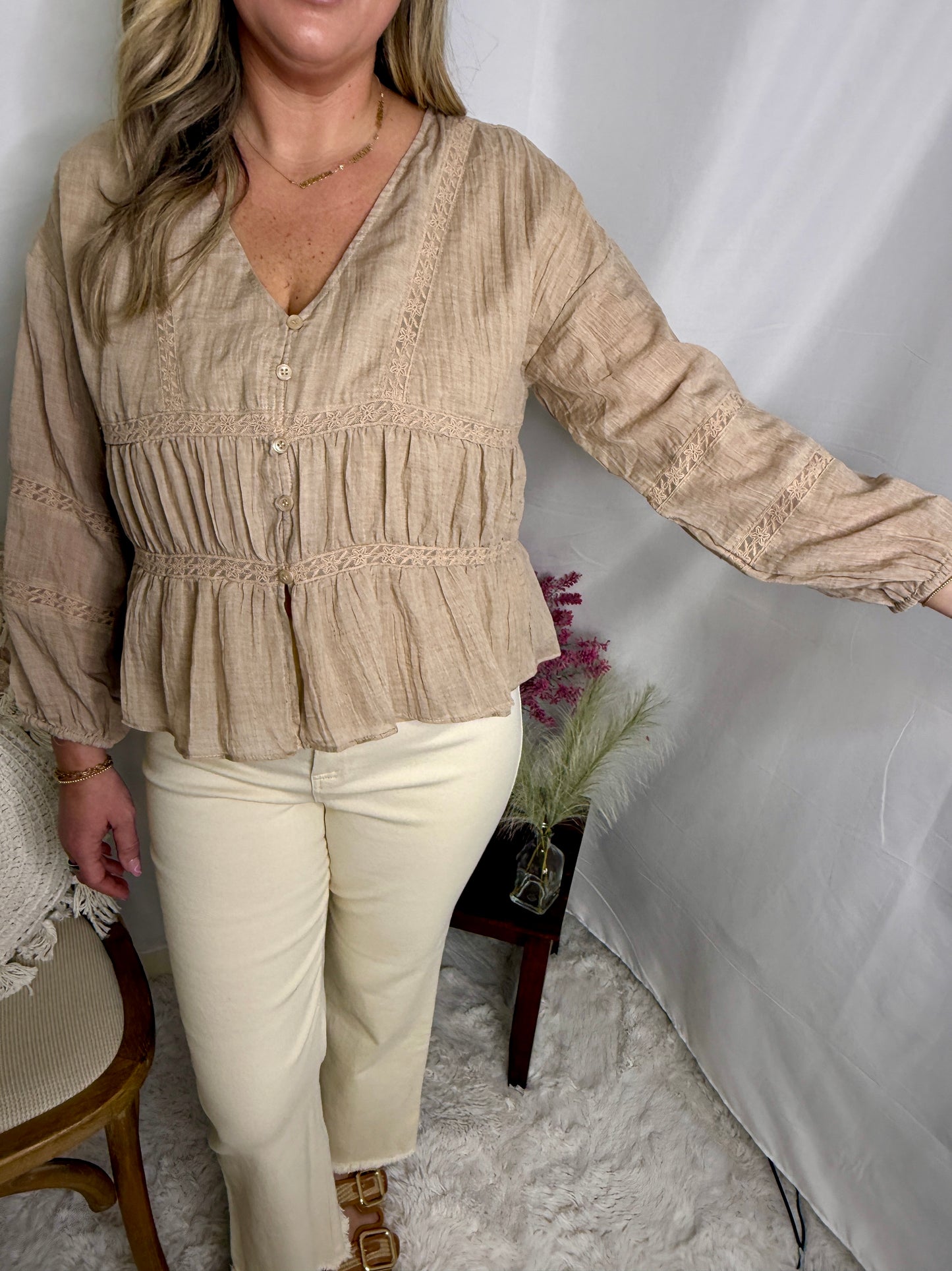 The Sweetheart Blouse