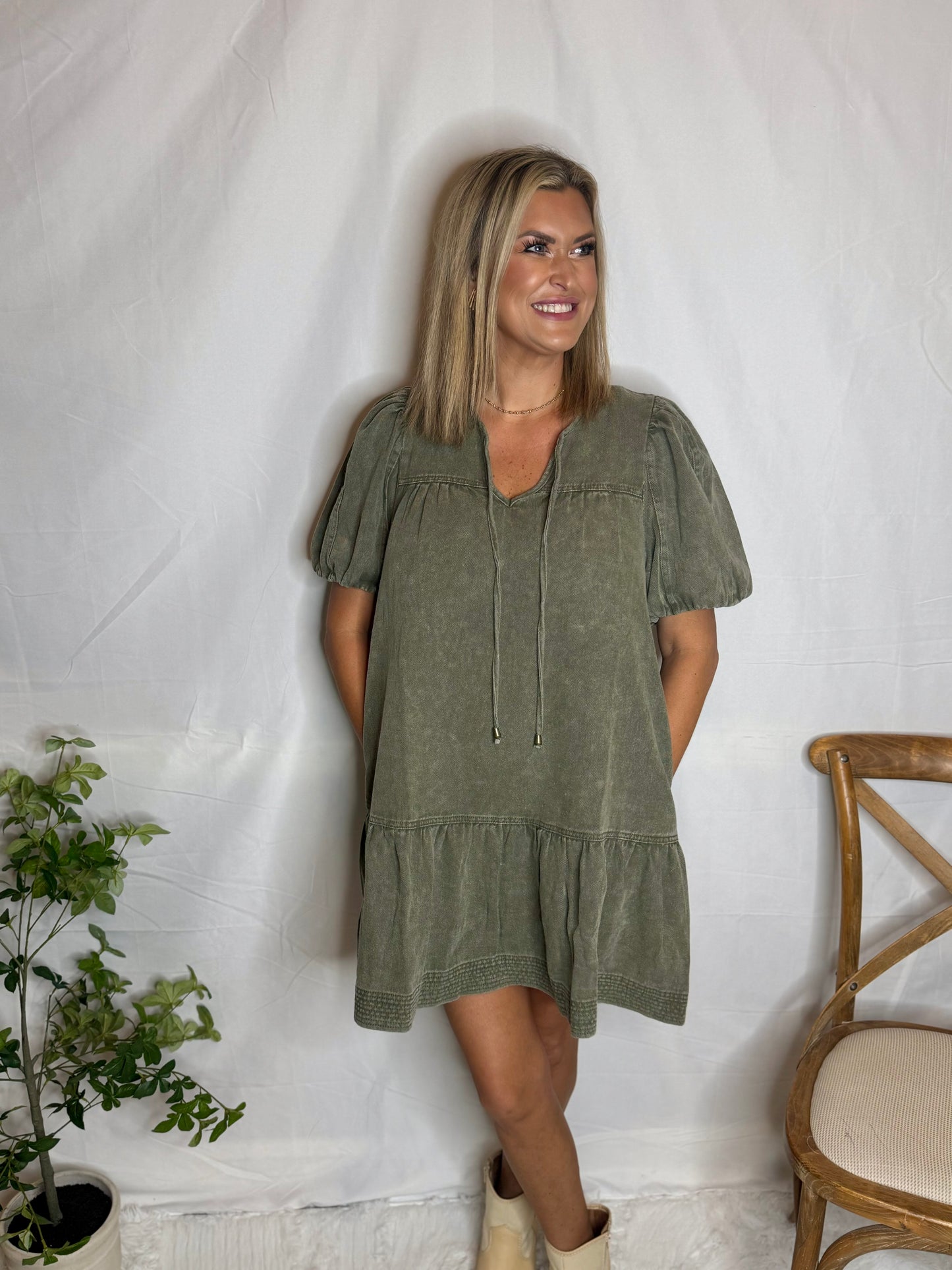 The Olive Entro Dress