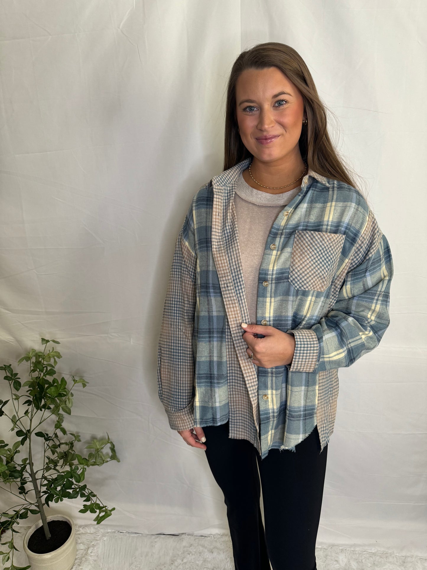 The Kambrie Plaid Flannel