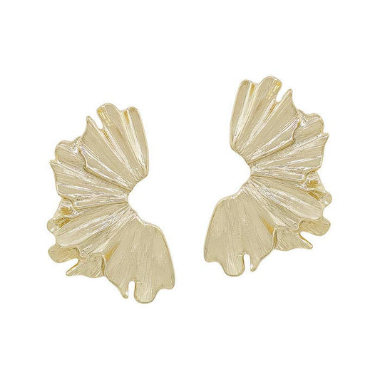 The Half Petal Studs