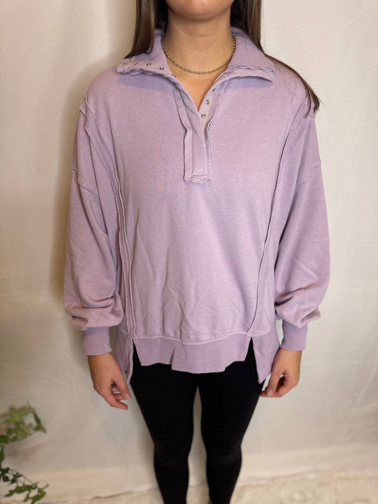 The Dusty Lavendar Pullover