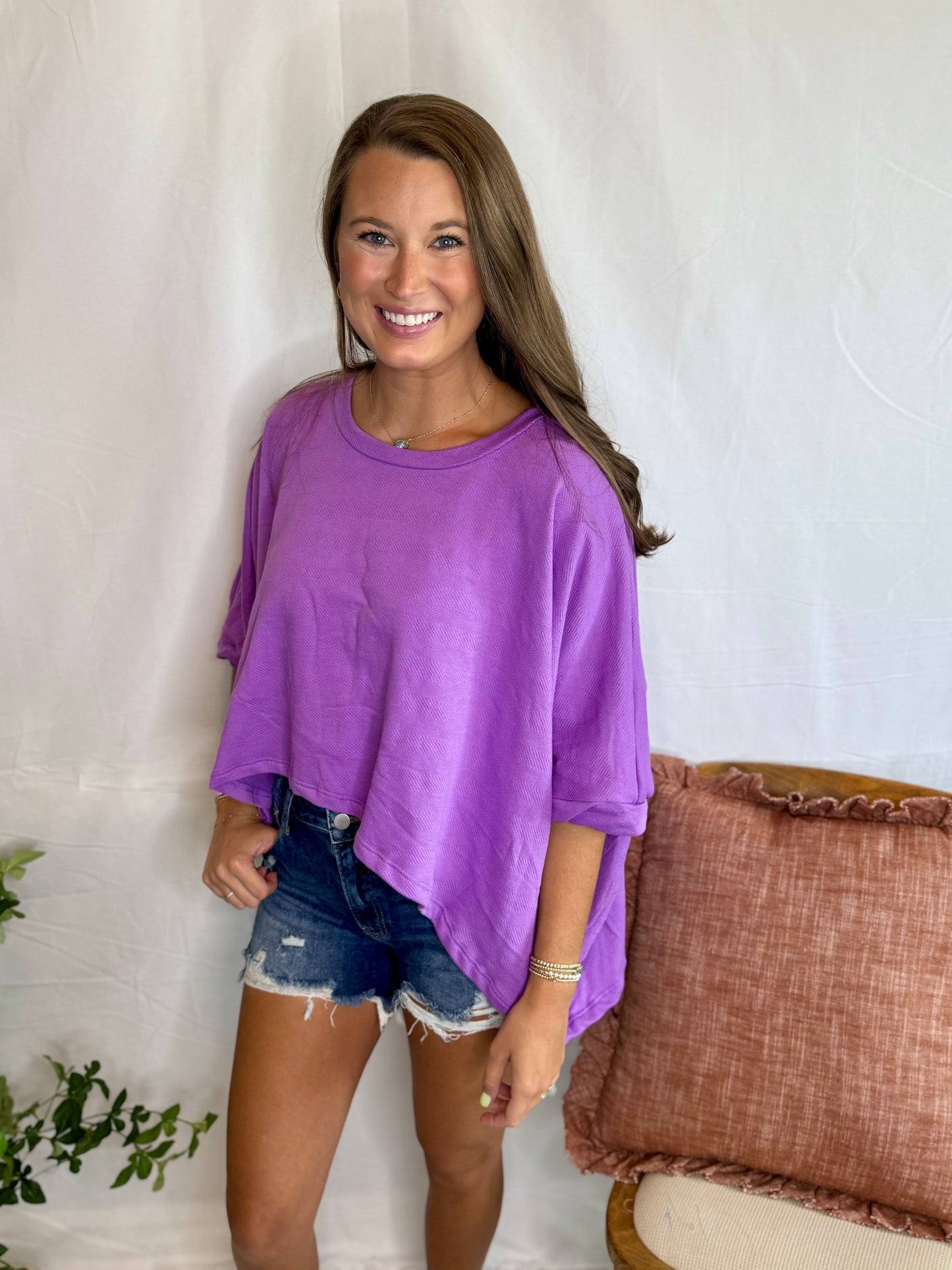 The Purple Game Day Top