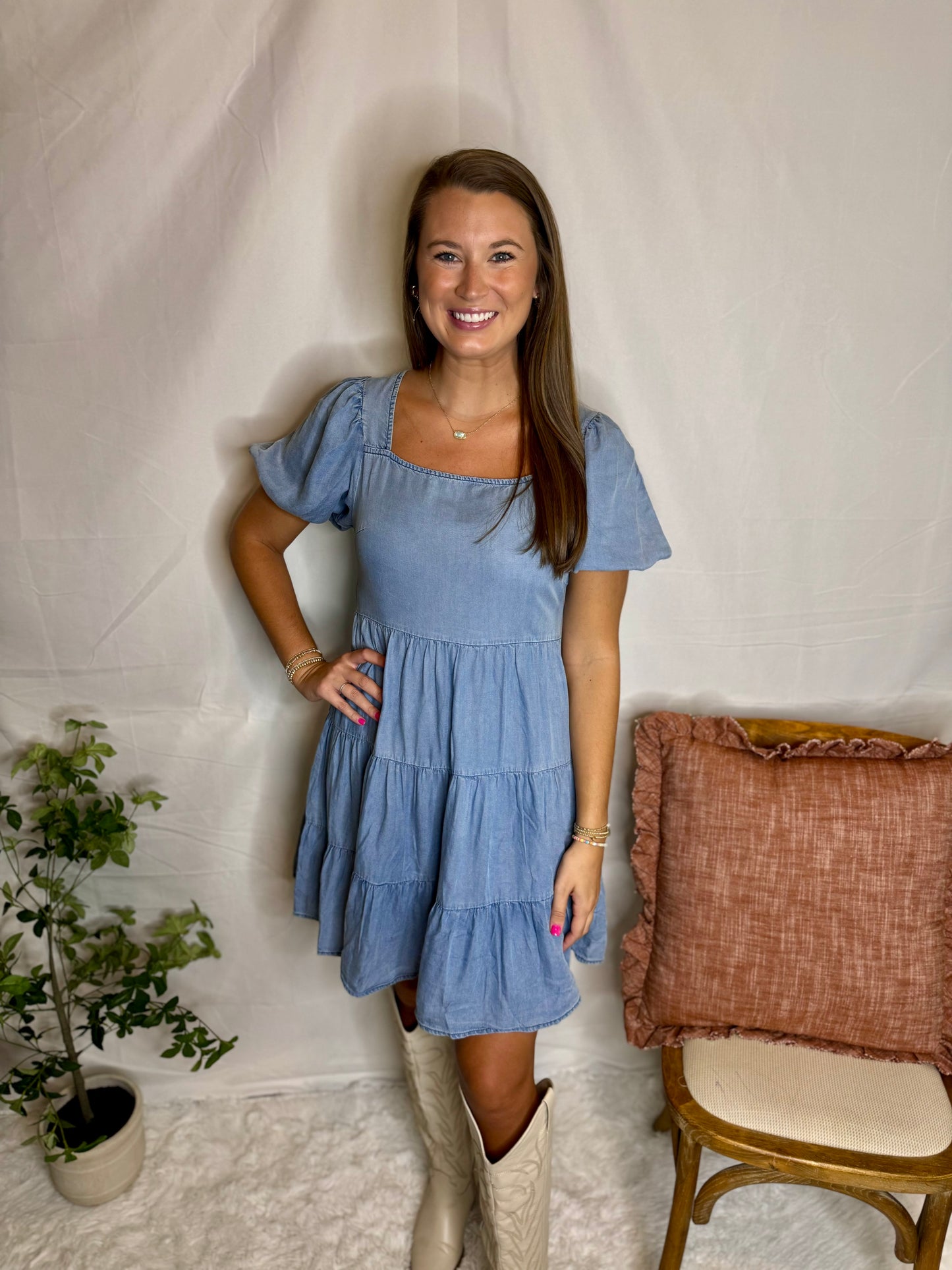 The Chambray Dress