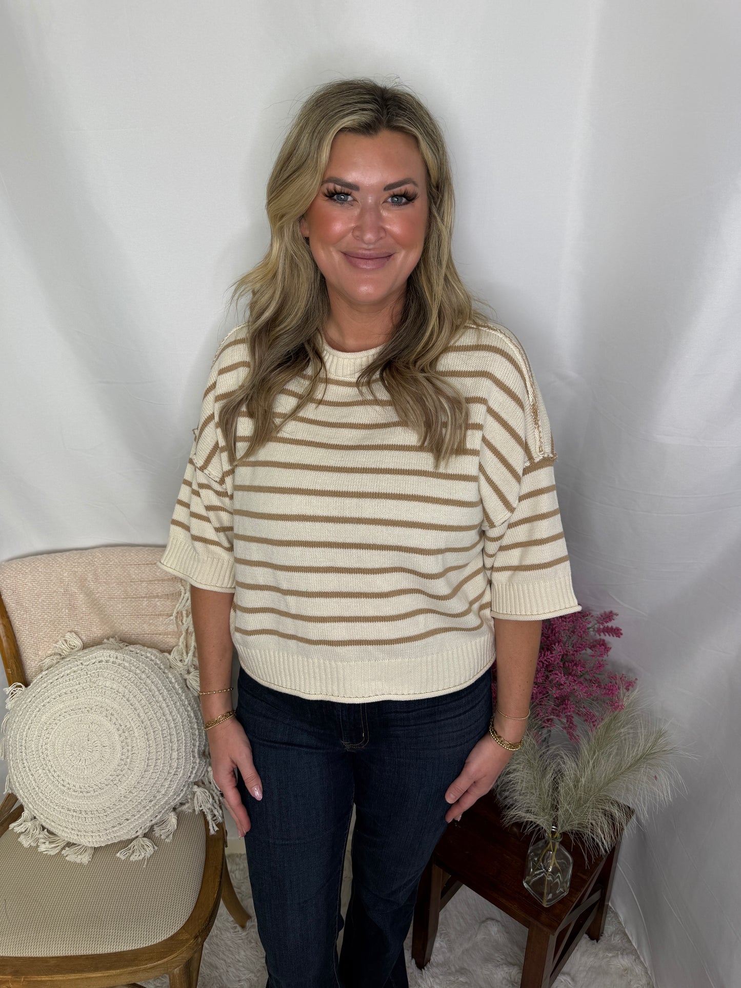 Striped Spring Sweater