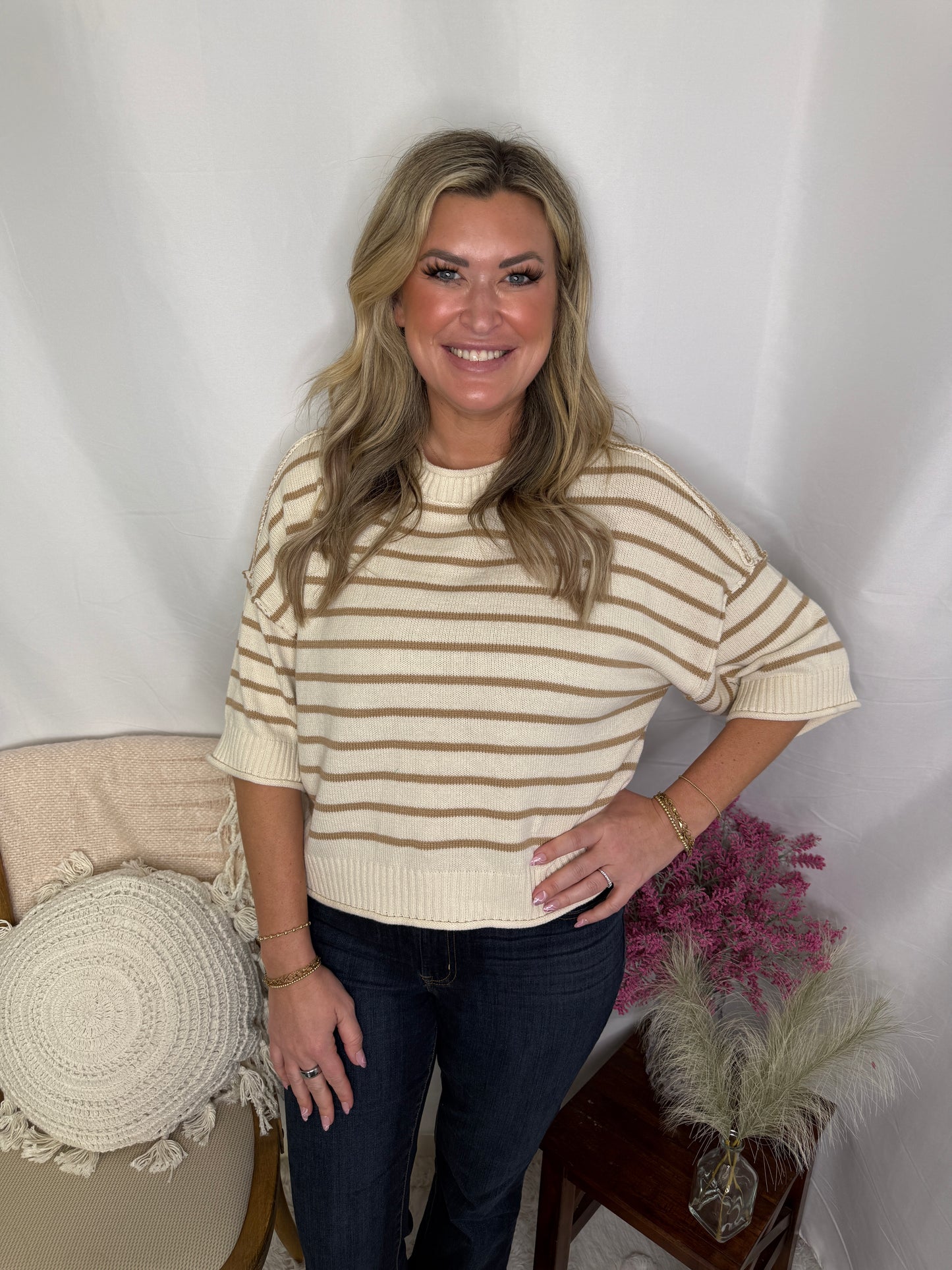 Striped Spring Sweater