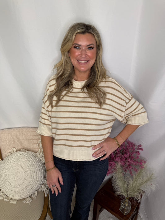 Striped Spring Sweater