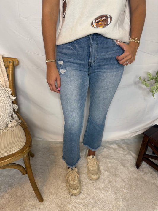The Raw Hem Straight Jean