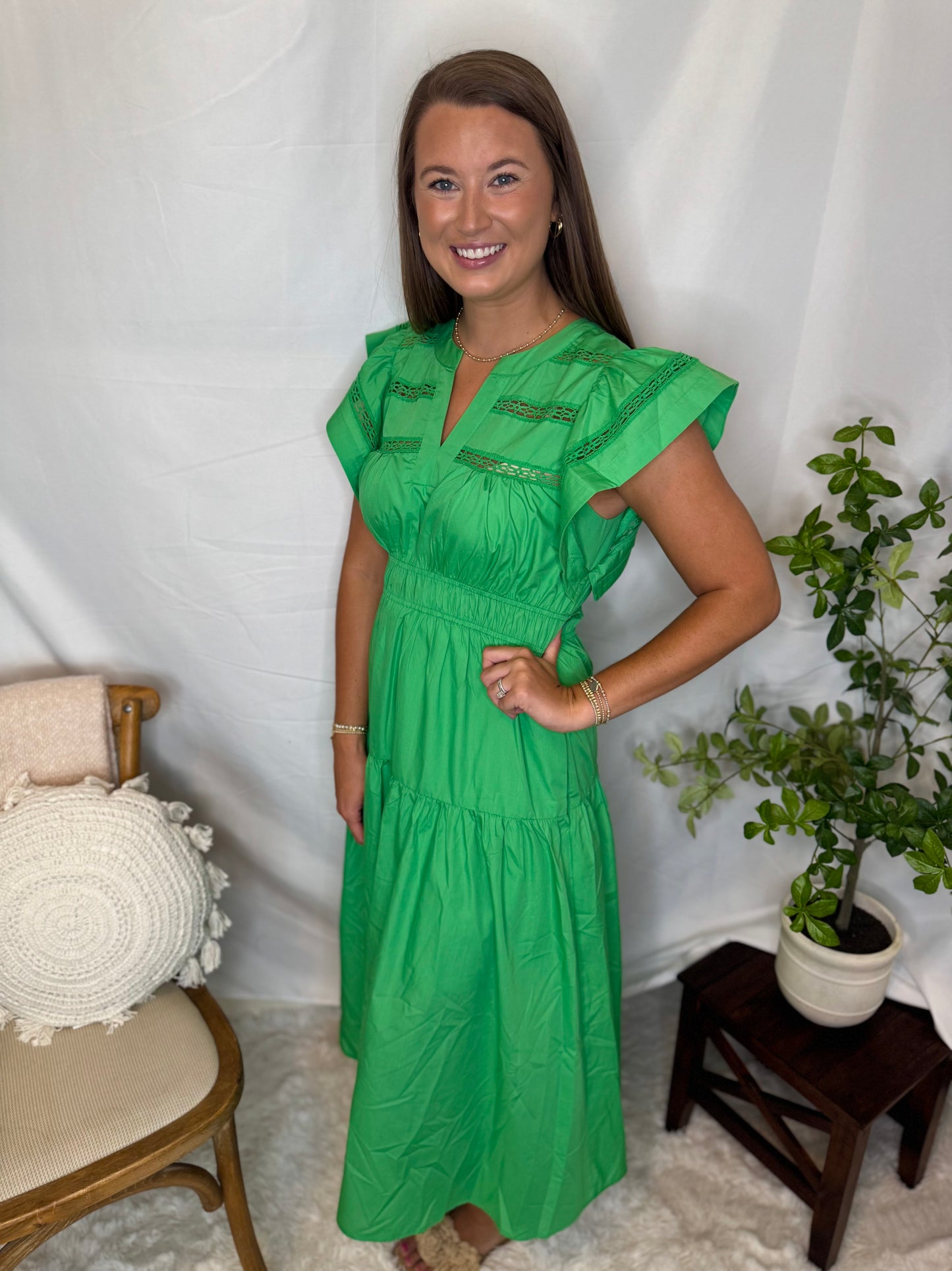 The Meadow Breeze Midi Dress