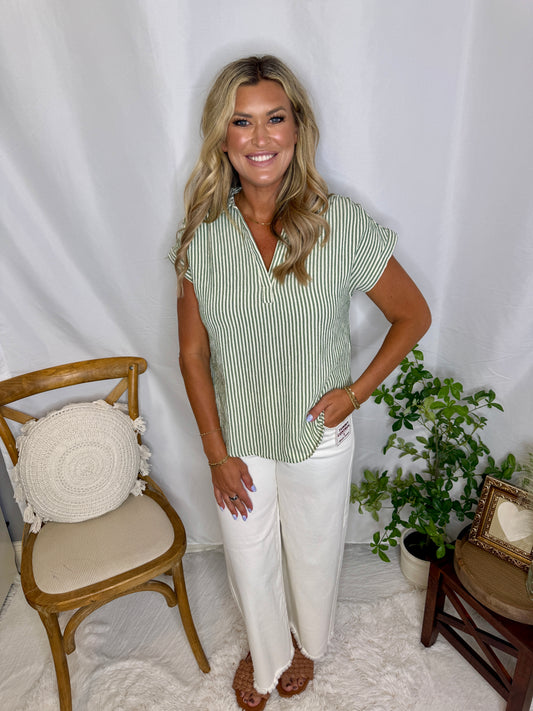 The Breezy Striped Top