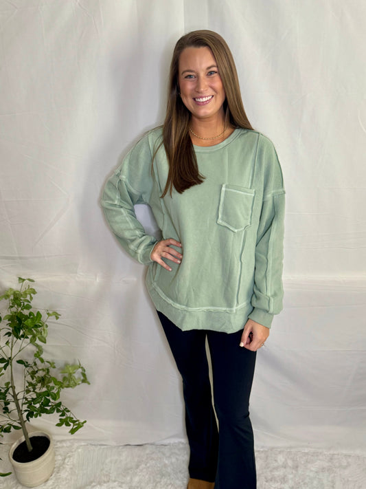 The Sage Comfy Top