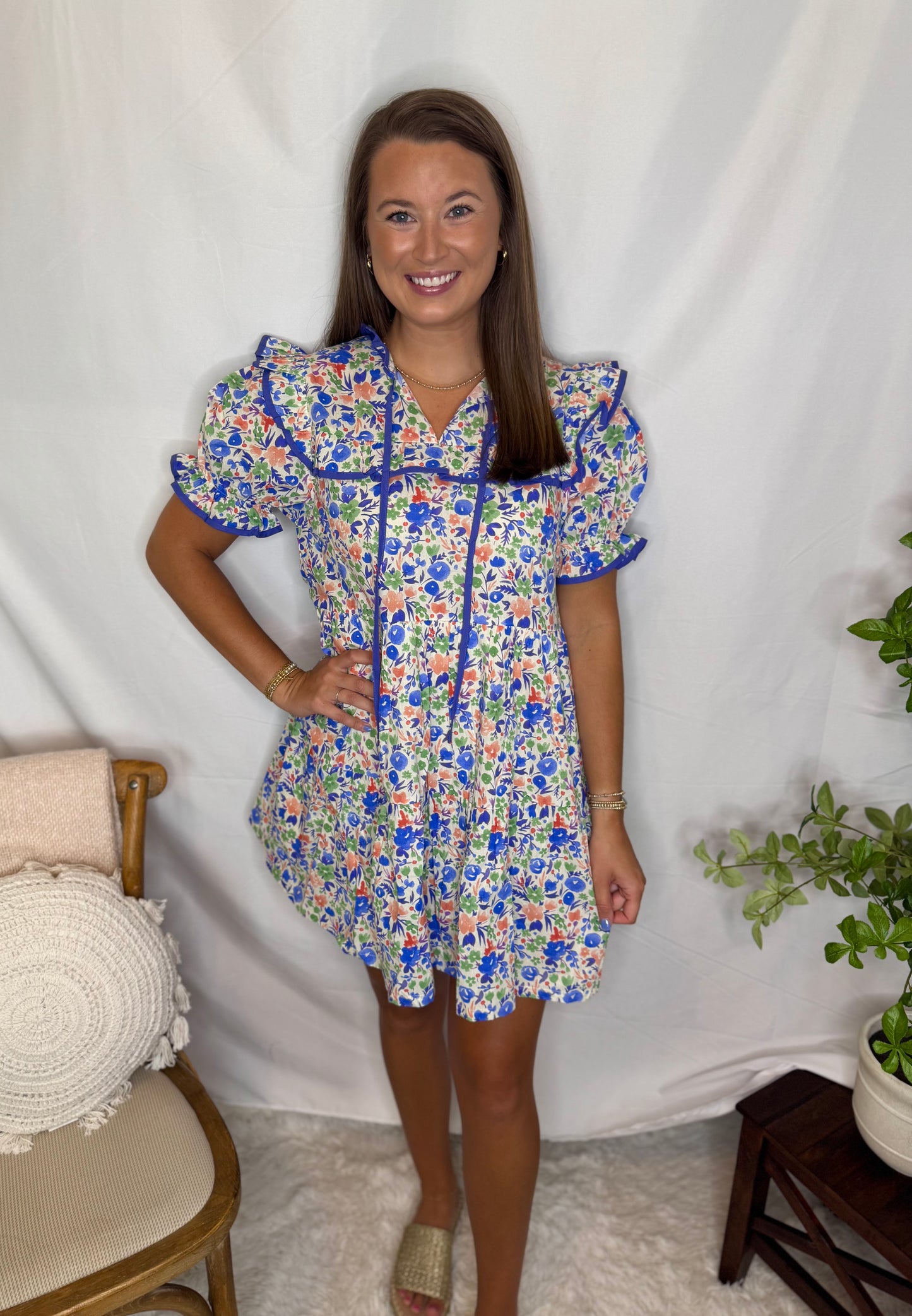 The Garden Party Ruffle Dress