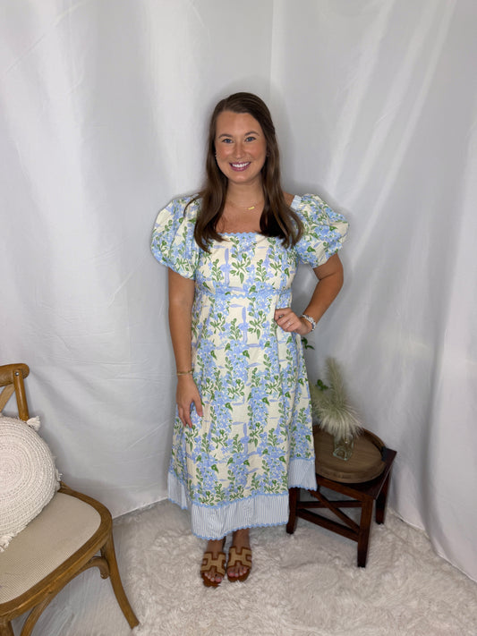 Bluebell Garden Midi Dress