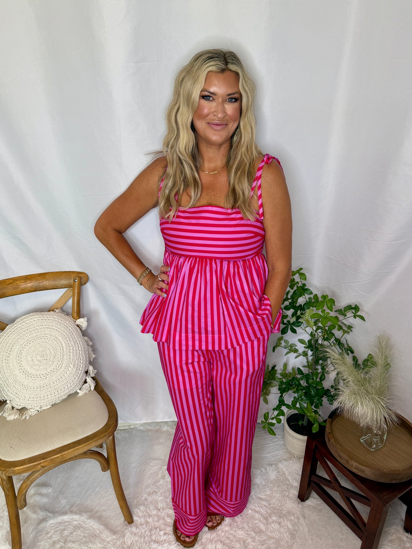 Malibu Stripe Set