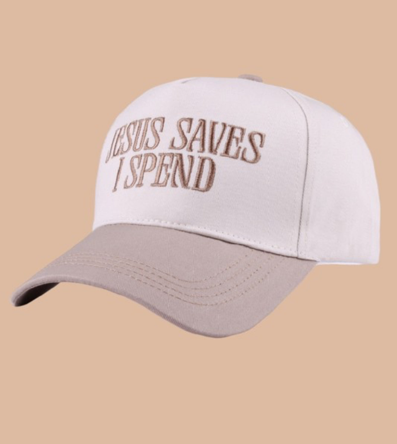 Jesus Saves I Spend Hat