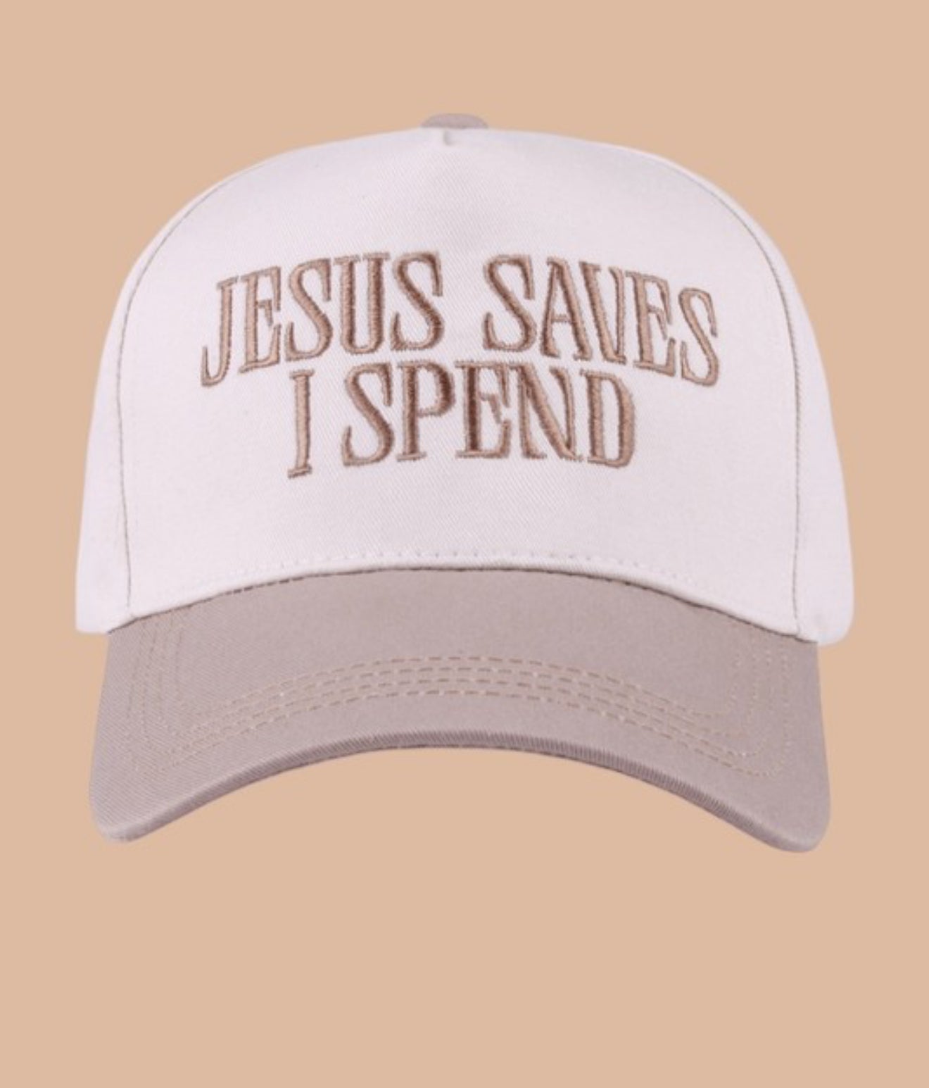 Jesus Saves I Spend Hat