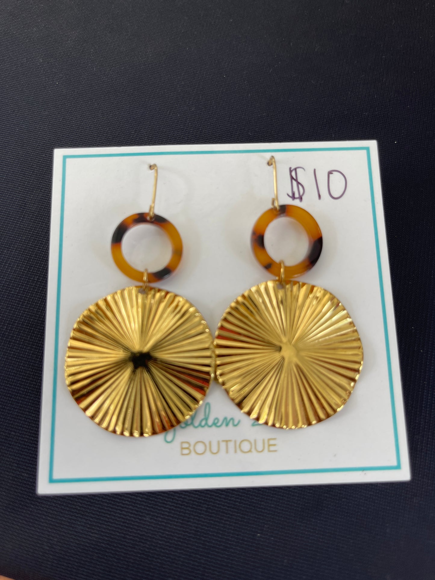 The Wagon Wheel Earring