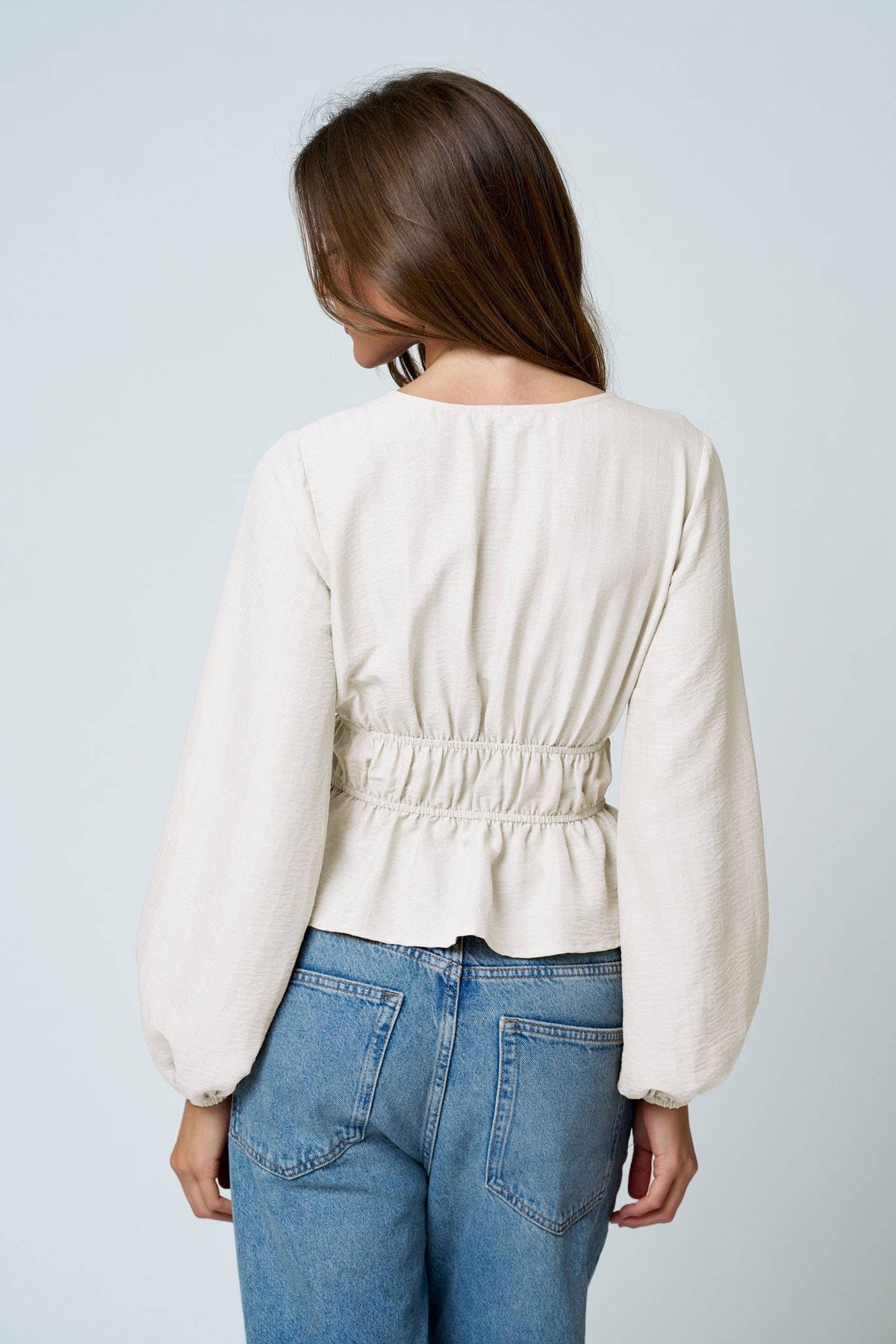 LADDER LACE TRIM TOP
