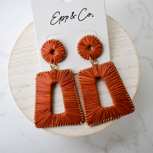 The Pumpkin Bell Raffia Drops