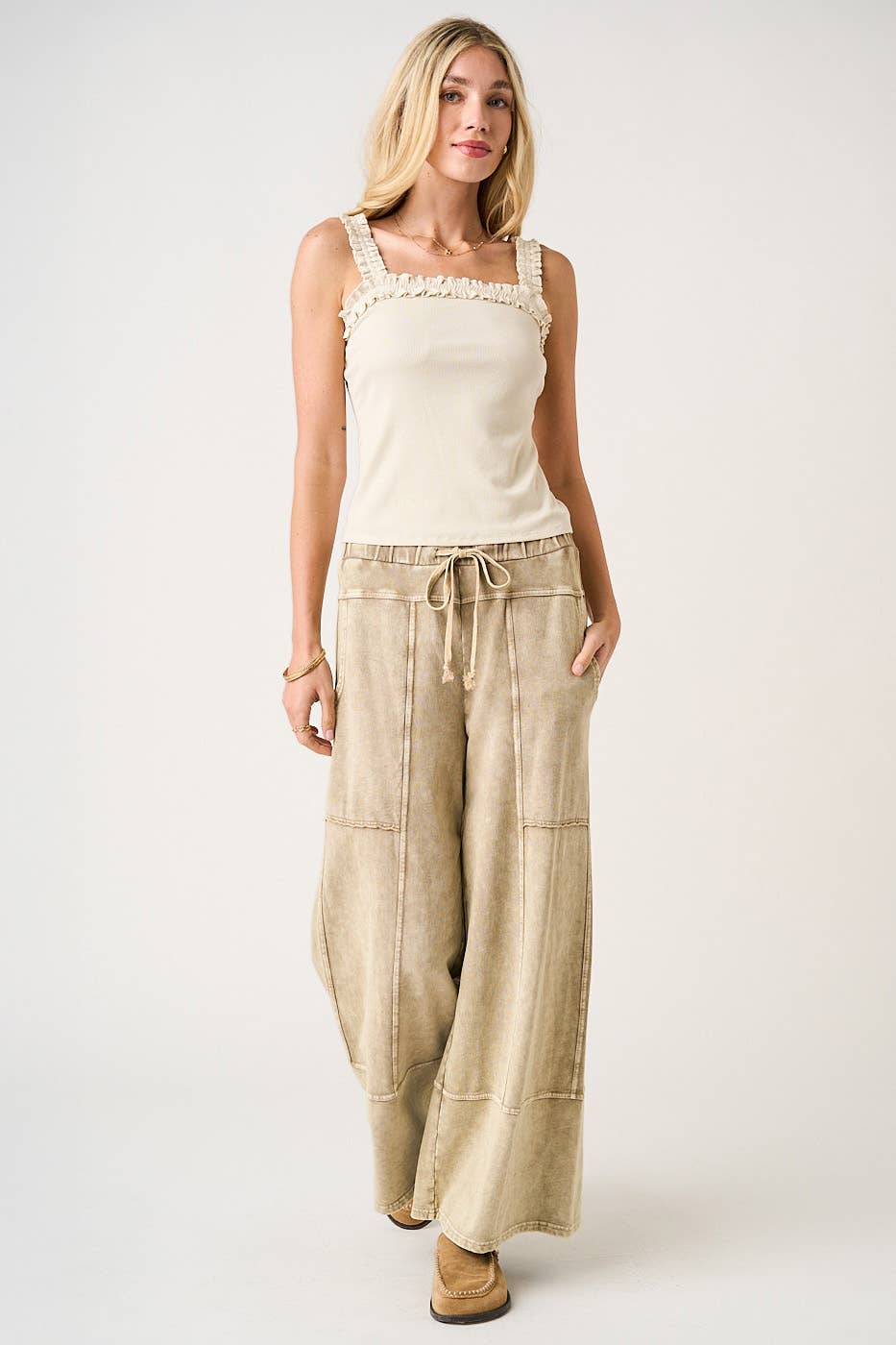 Mittoshop Wide Leg Pants